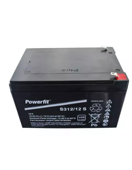 Plat Batterie Exide Powerfit S312/ 12 S