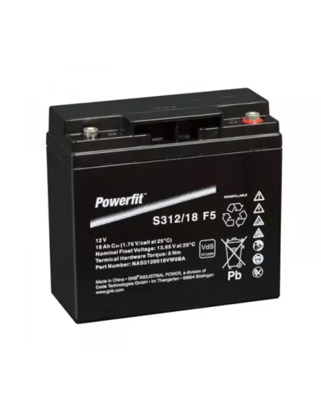 Face Batterie Exide Powerfit S312/ 18 F5