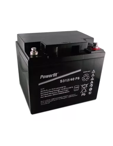 Face Batterie Exide Powerfit S312 /40 F6
