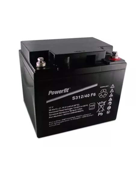 Face Batterie Exide Powerfit S312 /40 F6