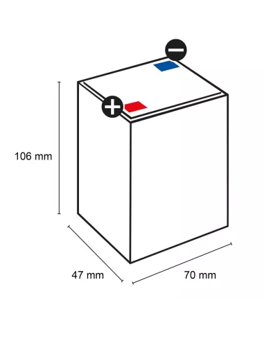 Schéma Batterie Exide Powerfit S306 /4 S