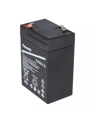 Coté droite Batterie Exide Powerfit S306 /4 S
