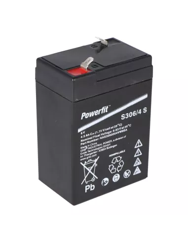 Coté gauche Batterie Exide Powerfit S306 /4 S