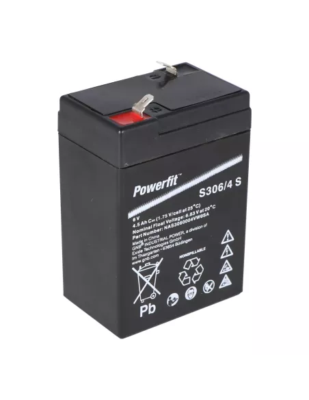 Coté gauche Batterie Exide Powerfit S306 /4 S