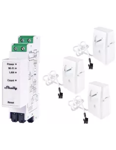 Compteur électrique triphasé Shelly Pro 3EM - 120 A