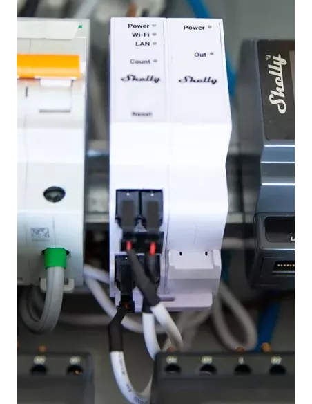 Compteur électrique triphasé Shelly Pro 3EM - 120 A