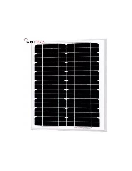 Panneau solaire monocristallin 12 V 10 W UNISUN 10.12 M UNITECK