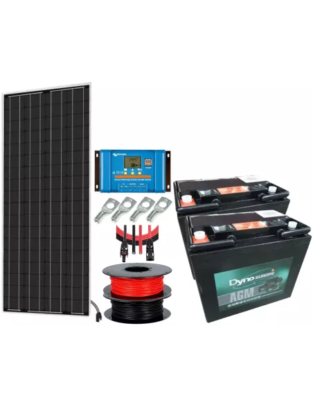 Kit solaire 100 W 24 V