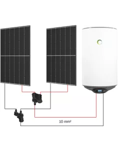 Kit solaire 1000 W, Ballon 80L FOTHERMO sans alimentation 230Vac 2