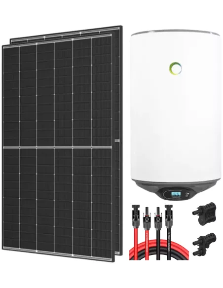 Kit solaire 1000 W, Ballon 80L FOTHERMO sans alimentation 230Vac