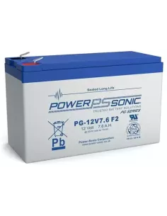 Batterie Power Sonic PG-12V7.6 12 V 7.6 Ah