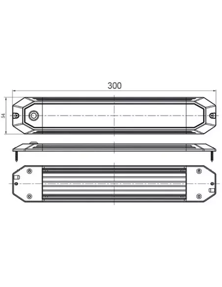 Réglette EM-LED800PIR