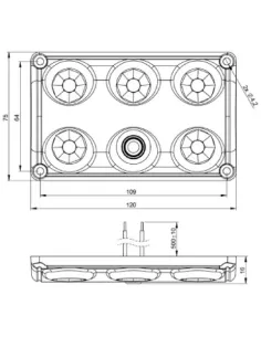Plafonnier LED PL900S 2