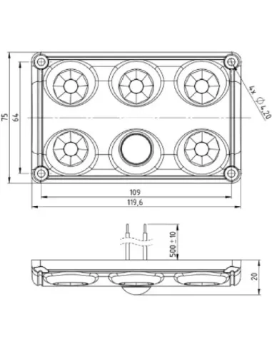 Plafonnier LED PL900PIR