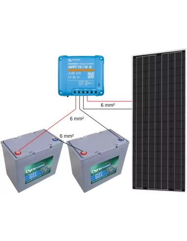 Kit solaire 150 W 24 V
