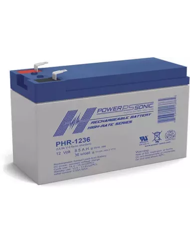 Batterie Power Sonic PHR-1236 12 V 9 Ah