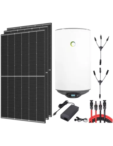 Kit solaire 1500 W avec chauffe-eau 80L FOTHERMO