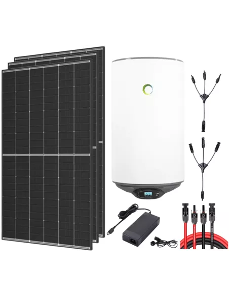 Kit solaire 1500 W avec chauffe-eau 80L FOTHERMO