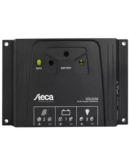 Régulateur de charge solaire / Steca Solsum 6.6 F