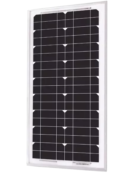 Panneau solaire monocristallin 24 V 20 W UNISUN 20.24 M UNITECK