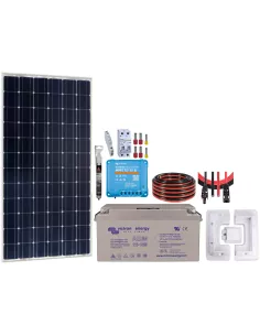 Kit solaire pour camping car 175 W 12 V avec batterie Victron