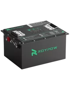 Kit batterie lithium + chargeur pour voiture de golf Roypow S51105 48V 100Ah 2