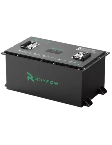 Batterie RoyPow S51105P-A 48V 105 Ah - Vue de profil