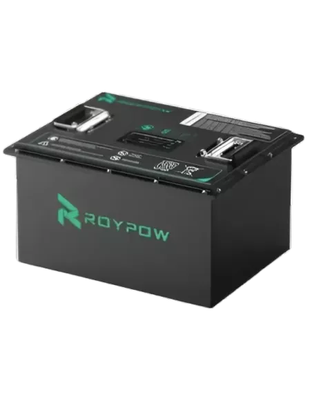 Batterie RoyPow S5156 48V 50 Ah - Vue de profil