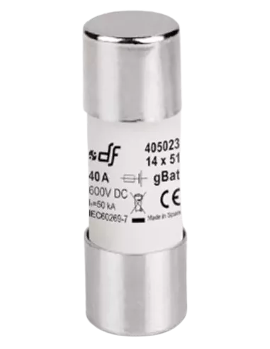 Fusible cylindrique 14 x 51 gBat 10 A