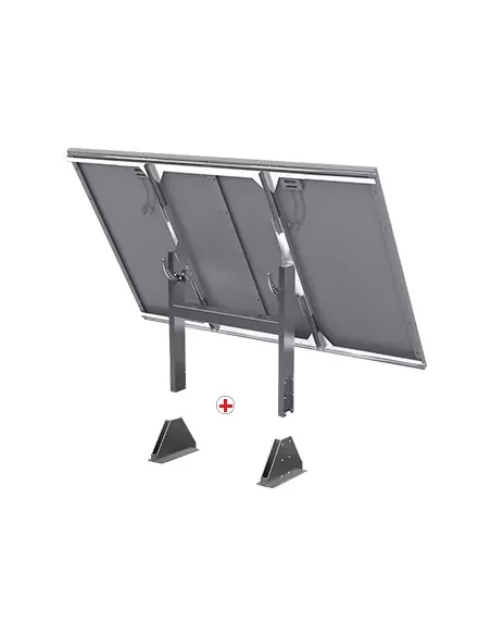 Support panneau Unifix 1200 EGF avec fixation sol béton ou bois UNITECK