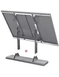 Support panneau Unifix 1200 EGF avec support dalle de béton UNITECK