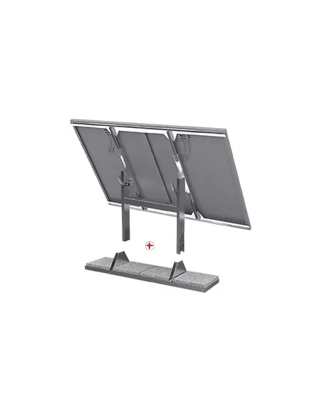 Support panneau Unifix 1200 EGF avec support dalle de béton UNITECK