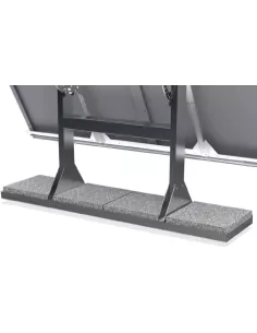 Support panneau Unifix 1200 EGF avec support dalle de béton UNITECK 2