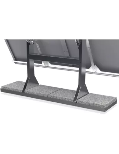 Support panneau Unifix 1200 EGF avec support dalle de béton UNITECK