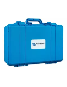 Mallette de transport pour chargeurs Blue Smart IP65 12/15 à 24/8 et accessoires vu de devant