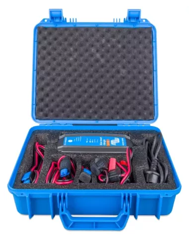 Mallette de transport pour chargeurs Blue Smart IP65 12/15 à 24/8 et accessoires vue pleine