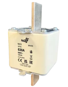 Fusible à couteaux NH3 630 A / 500 V