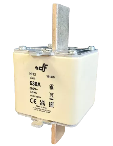 Fusible à couteaux NH3 630 A / 500 V