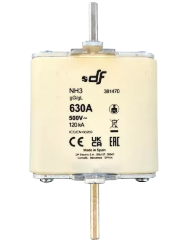 Fusible à couteaux NH3 630 A / 500 V