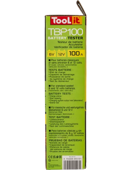 Testeur de batterie TBP 100 GYS