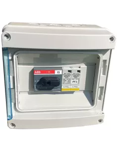 Coffret DC 600VDC 3kW avec parafoudre (fermé) 2