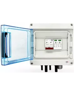Coffret DC 600VDC 3kW - 1 string avec parafoudre