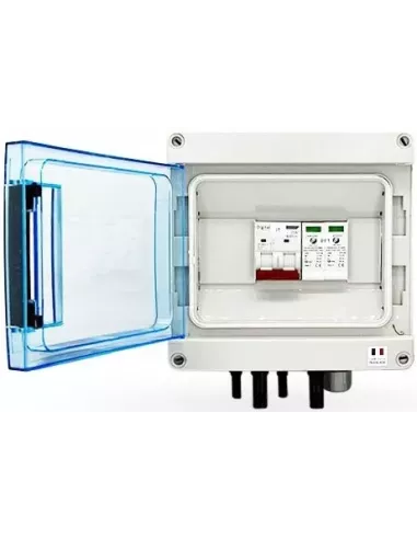 Coffret DC 600VDC 3kW - 1 string avec parafoudre