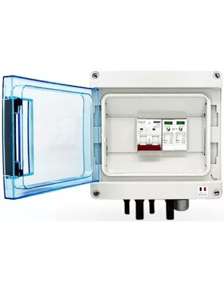 Coffret DC 600VDC 3kW - 1 string avec parafoudre