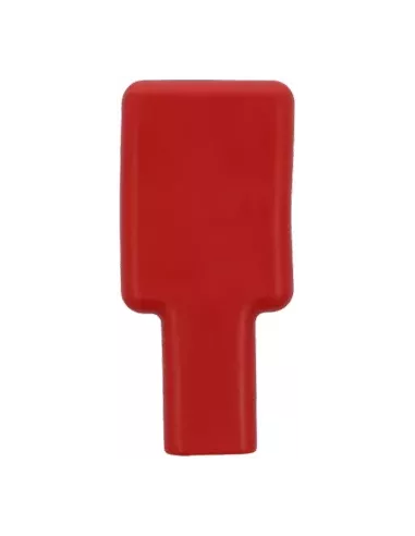 Capot isolant rouge pour cosse à œillet - câble 70/95 mm²