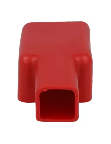 Capot isolant rouge pour cosse à œillet - câble 70/95 mm²