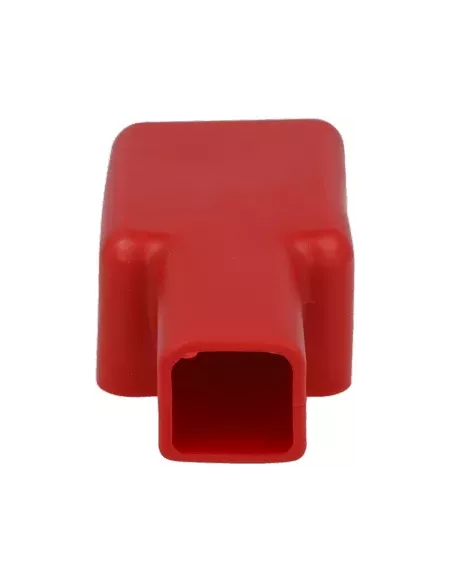 Capot isolant rouge pour cosse à œillet - câble 70/95 mm²