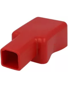 Capot isolant rouge pour cosse à œillet - câble 70/95 mm²