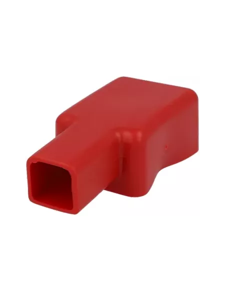 Capot isolant rouge pour cosse à œillet - câble 70/95 mm²