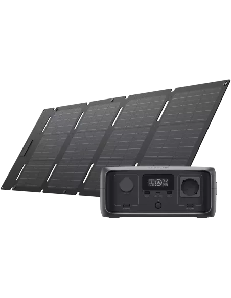 RIVER 3 + Panneau solaire pliable 45 W EcoFlow